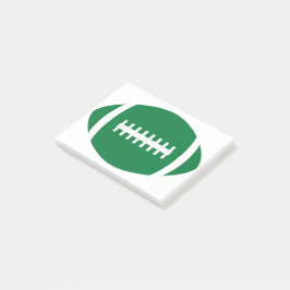 緑のサッカーコーチのオフィス装飾スポーツ ポストイット