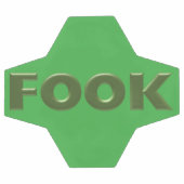 緑のサッカーボールに緑を塗る サッカーボール (フラット)