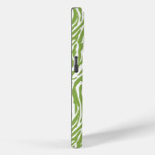 緑のサファリゼブラプリント Case-Mate iPhoneケース (裏面 / 右)