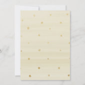 緑のサファリ動物ベビーシャワー招待状 招待状 (裏面)