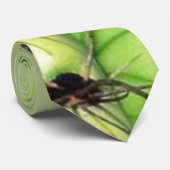 緑のサボテンのとげ ネクタイ (ロール)