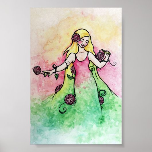 緑のサムスプリングタイム ポスター (正面)