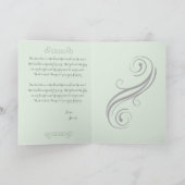 緑のサンキューカード サンキューカード (内部)