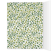 緑のサンパトリックの日の衣装を着た子供たち (内側(左))