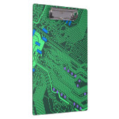 緑のサーキットボード クリップボード (右)