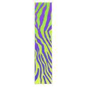 緑のシマウマ ショートテーブルランナー (正面)