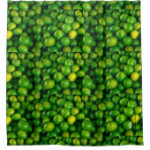 緑のシャワーカーテン シャワーカーテン (正面)