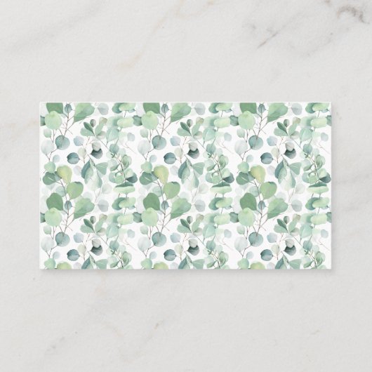 緑のシャワーゲームカードを支える安全ピンの数 プレイスカード (裏面)