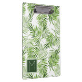 緑のシュロの葉|のモノグラム クリップボード (右)