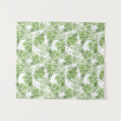 緑のシュロの葉 タペストリー (正面(横))