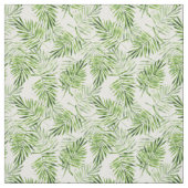 緑のシュロの葉 ファブリック (見本)