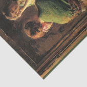 緑のショールを着た少女（Joseph DeCamp著） 薄葉紙 (詳細)