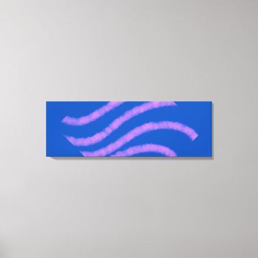 緑のシンプル輝きのグリッターあなたのロゴ番号を追加 キャンバスプリント (正面)