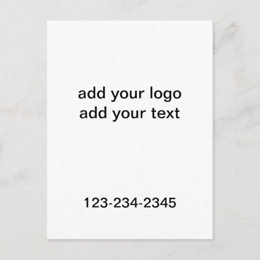 緑のシンプル輝きのグリッターあなたのロゴ番号を追加 ポストカード (正面)