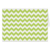 緑のジグザグ、緑の山形、幾何学模様 (正面横)