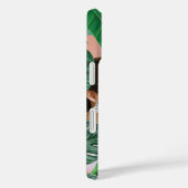 緑のジャングル植物モンステラ離れの熱帯写真 Case-Mate iPhoneケース (裏面 / 右)