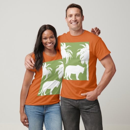 緑のジャングル Tシャツ (ユニセックス)