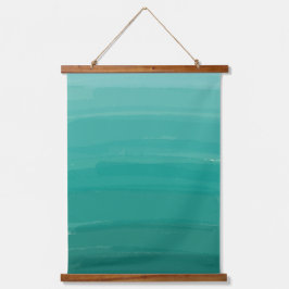 緑のスイープグラデーション 吊り下げ型タペストリー