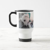 緑のスカーフを身に付けたかわいい犬の写真|過去記事 トラベルマグ (左)