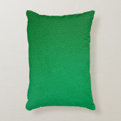 緑のスキンテクスチャスキン アクセントクッション (正面(垂直))