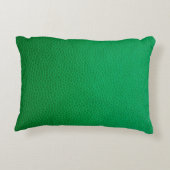 緑のスキンテクスチャスキン アクセントクッション (裏面)