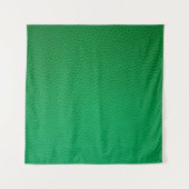 緑のスキンテクスチャスキン タペストリー (正面(横))