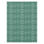 緑のスクロール作業パターンの使用 テーブルクロス (正面)