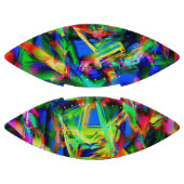 緑のステカラフルンドマス目、間違ったブラシストローク アメリカンフットボール (パネル)