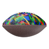 緑のステカラフルンドマス目、間違ったブラシストローク アメリカンフットボール (回転90)