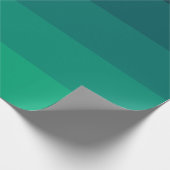 緑のストライプパレット ラッピングペーパー (角)