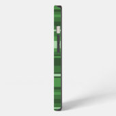 緑のストライプCase-Mate iPhoneケース iPhone 13ケース (左側面)