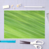 緑のストリップのパターン 薄葉紙 (クラフト)