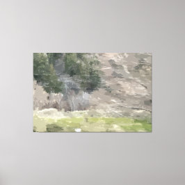 緑のストレッチ キャンバスプリントを通過 キャンバスプリント