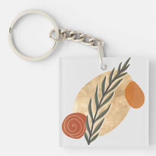 緑のストローボホ キーホルダー (正面)