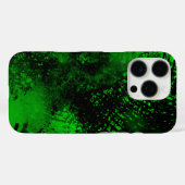 緑のスプレー絵を描効果iPhone 16ケース Case-Mate iPhoneケース (裏面 (横))