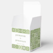 緑のスペインのタイル優先ボックス フェイバーボックス (オープン)