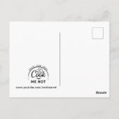 緑のスムージーを飲んで一日を作れ!ポストカード ポストカード (裏面)