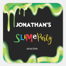 緑のスライムボーイズ誕生日パーティー