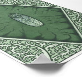 緑のセミ ポスター (角)