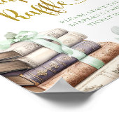 緑のセージ物語の本おむつラッフルポスター ポスター (角)