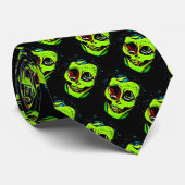 緑のゾンビ ネクタイ (ロール)