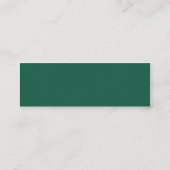 緑のタイル-スキニー スキニー名刺 (裏面)