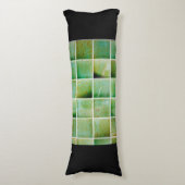 緑のタイル ボディピロー (正面縦)