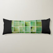 緑のタイル ボディピロー (正面)