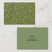 緑のタイル 名刺 (正面/裏面)