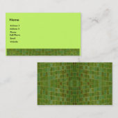 緑のタイル 名刺 (正面/裏面)