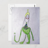 緑のタラはがき ポストカード (正面/裏面)