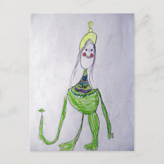 緑のタラはがき ポストカード