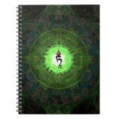 緑のタラ-危険および苦しむことからの保護 ノートブック (正面)