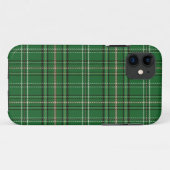 緑のタータンチェックケースメイトiPhoneケース Case-Mate iPhoneケース (裏面(横))